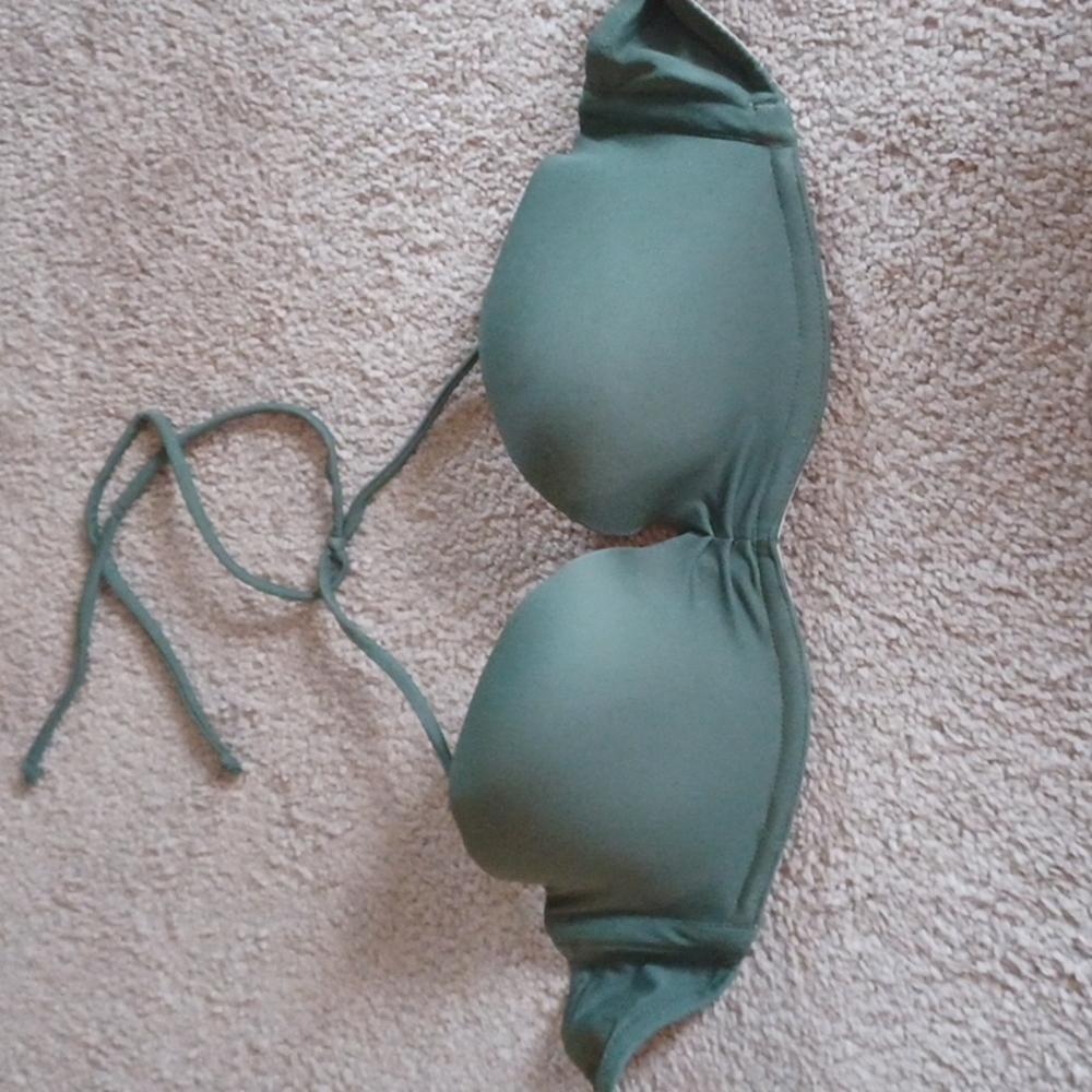 Upbra Olive Green Bikini Top 34C